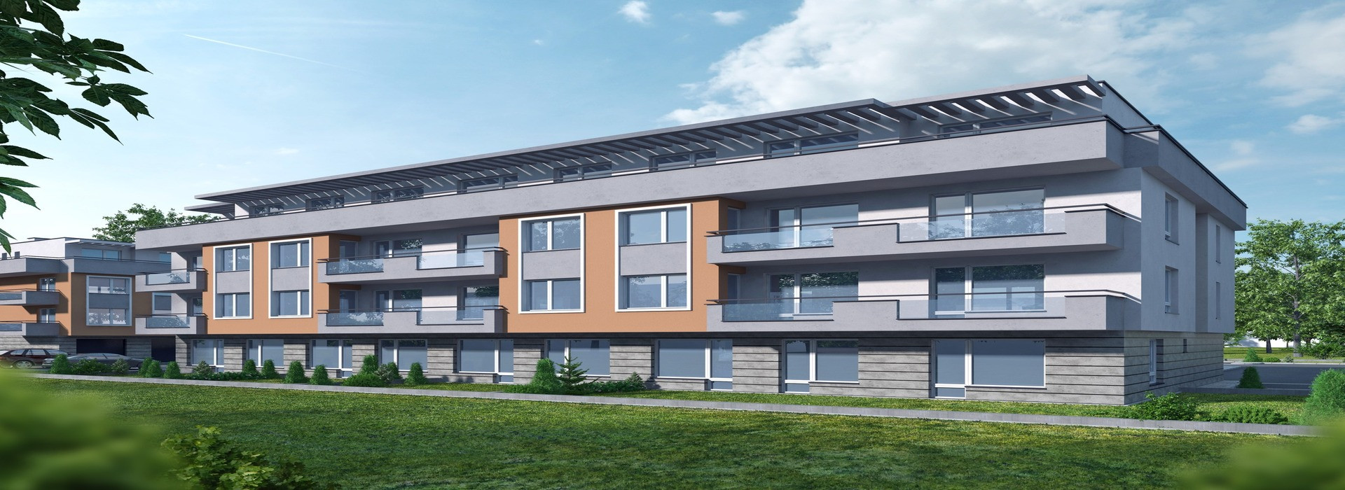 Low building in Belomorski Quarter