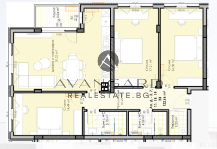 Four-room apartment / Gagarin