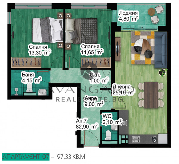 Modern building Raya Street