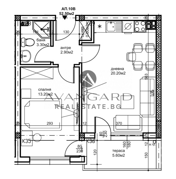 2-room apartment