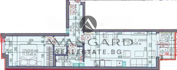 TWO-ROOM APARTMENT ON ACT 14 NEAR THE SATURDAY MARKET!!!