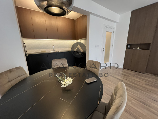 A two -bedroom furniture with the possibility of a parking space