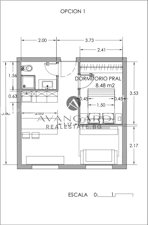TURNKEY TWO-ROOM APARTMENT IN THRACIA!
