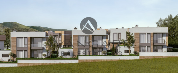 Two -storey house in front of Act16 Markovo village