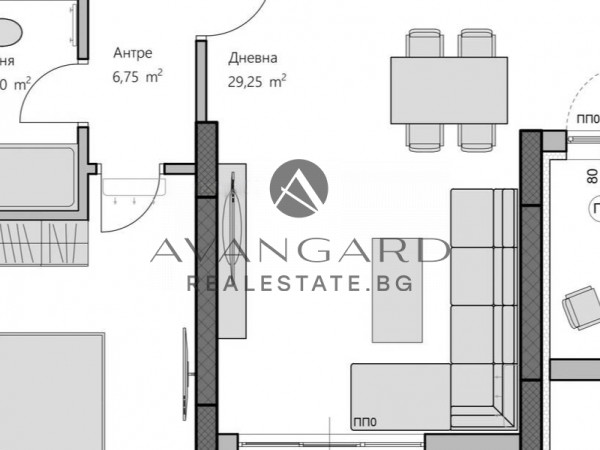 ТОП ЛОКАЦИЯ! Двустаен луксозна сграда