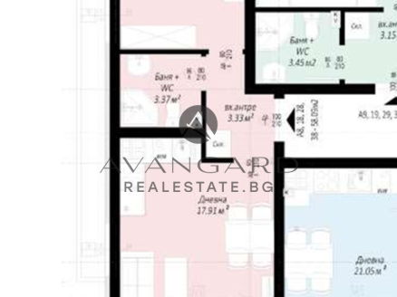One -bedroom apartment / Belomorski