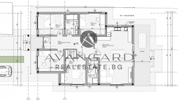 House with yard of act 16 village of Rogos!