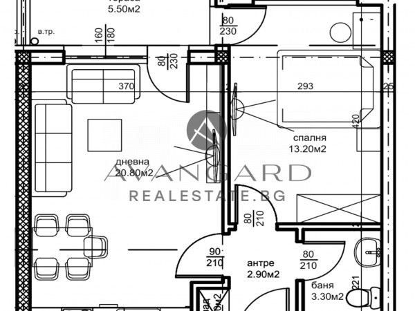 2-room apartment