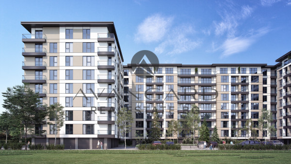 Four-room apartment in a luxury building