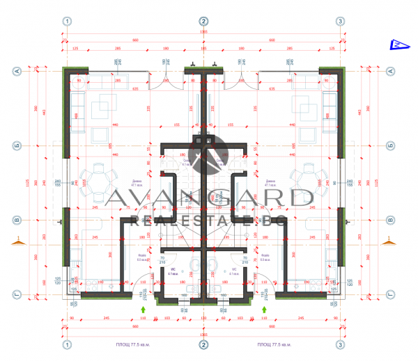 ДВУЕТАЖНА КЪЩА с. Труд