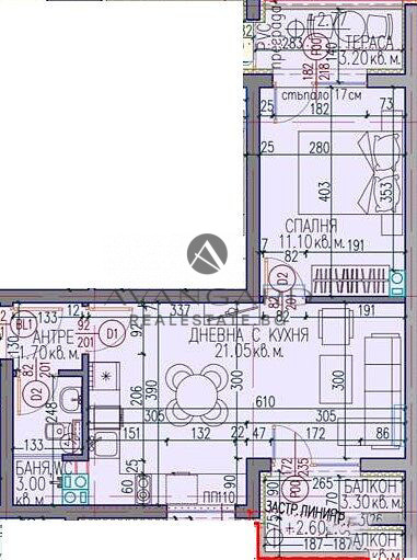 TWO-ROOM APARTMENT ON ACT 14 NEAR THE SATURDAY MARKET!!!