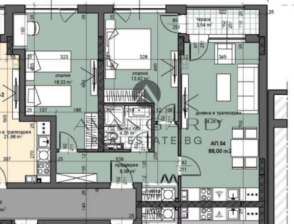 Three -bedroom Act16! Thrace!