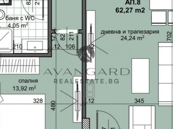 Two -bedroom Act16! Thrace!