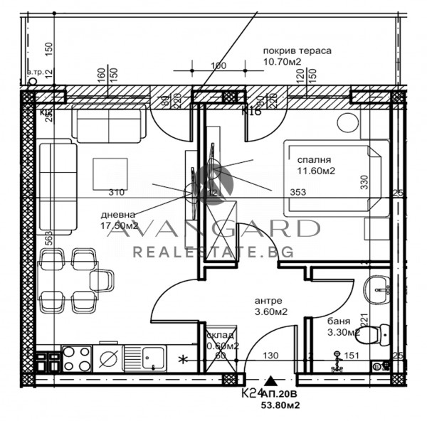 2-room apartment