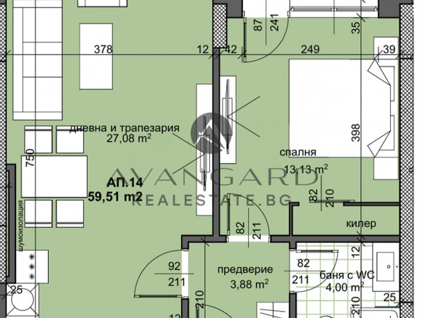 TWO-ROOM APARTMENT IN THRACIA!!!