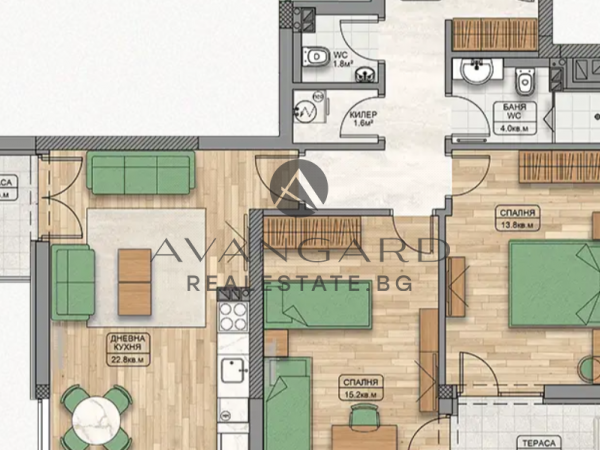 ТРИСТАЕН АПАРТАМЕНТ / Алати