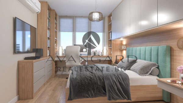 Two bedroom with 3d disigner project