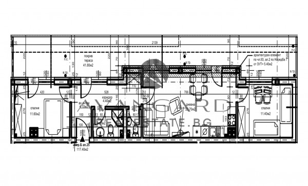 Two -bedroom apartment
