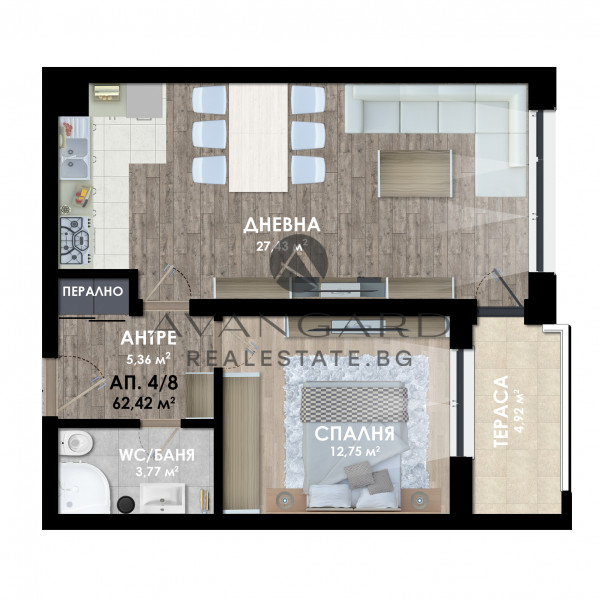 TOP LOCATION/DOUBLE BEDROOM/THE BACK BASE