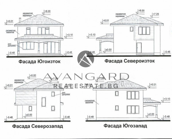 САМОСТОЯТЕЛНА КЪЩА С ГАРАЖ / ПЪРВЕНЕЦ