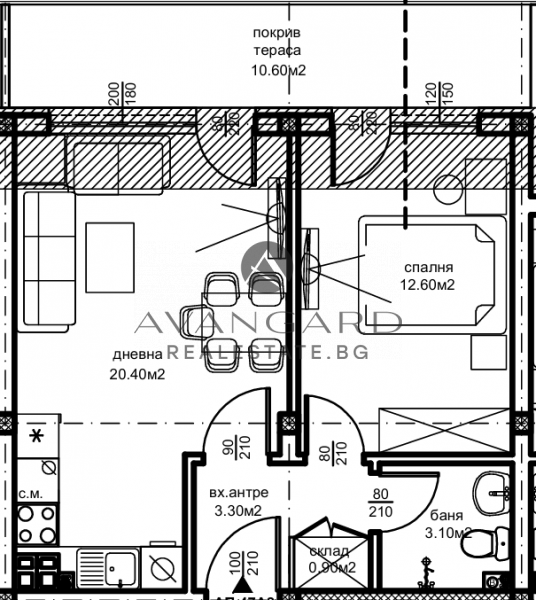 Act 14! Two -bedroom apartment Okoomila