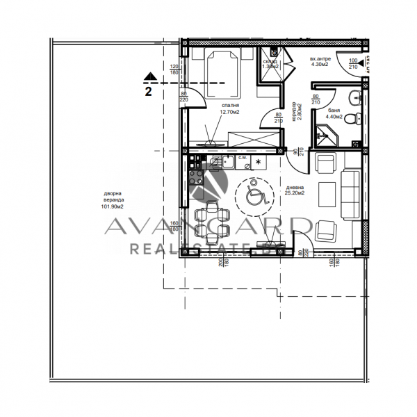 1 bedroom