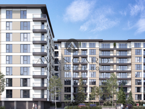 One-bedroom apartment in a luxury building