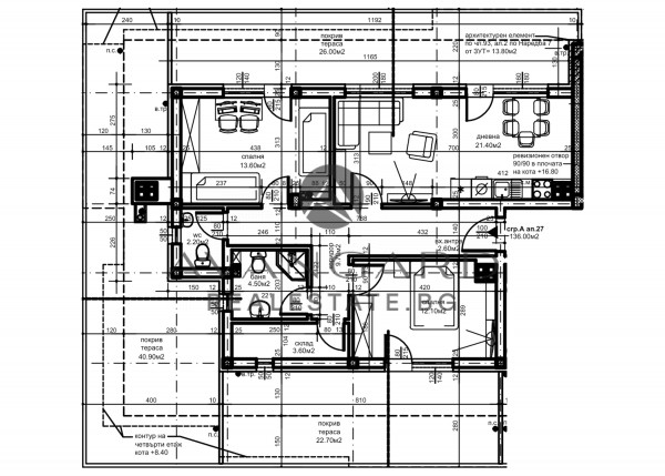 Two -bedroom apartment