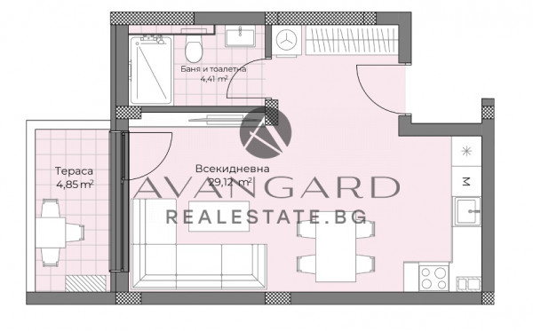 One bedroom Apartment