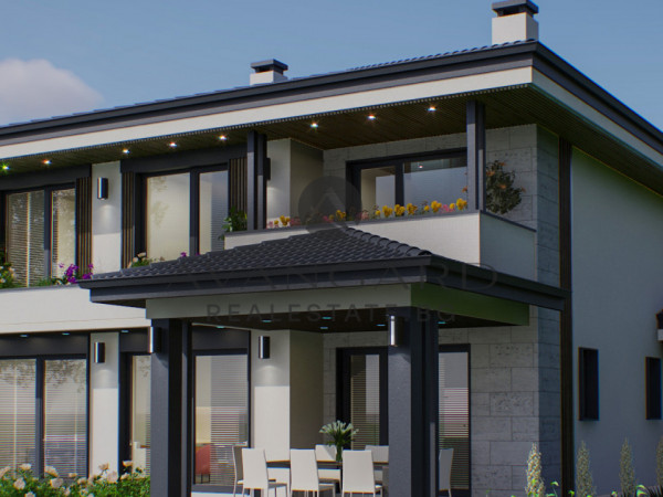 Two -storey house with 688 sq.m. yard / village of Orizari