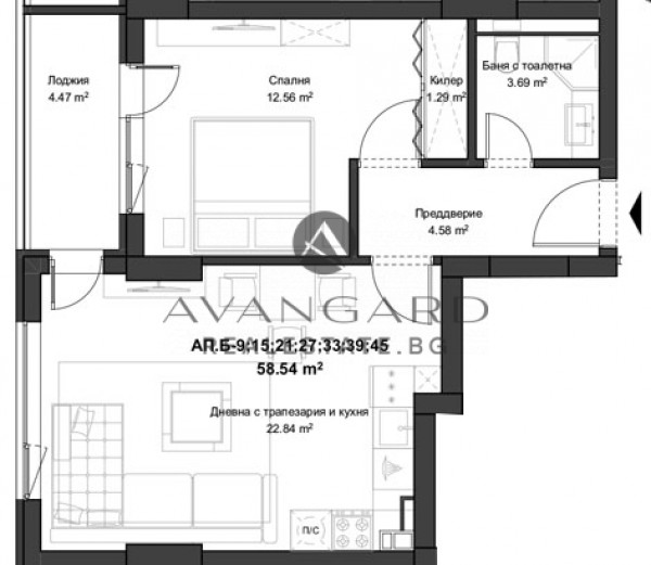 TWO-ROOM APARTMENT 1ST DISTRICT