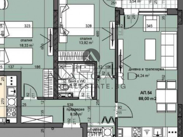 Тристаен апартамент с акт 16 !