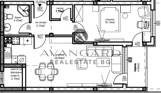 TWO-ROOM APARTMENT WITH ACT15! STORMILLA!