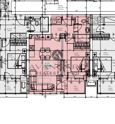 One -bedroom apartment in a new luxury building/ south