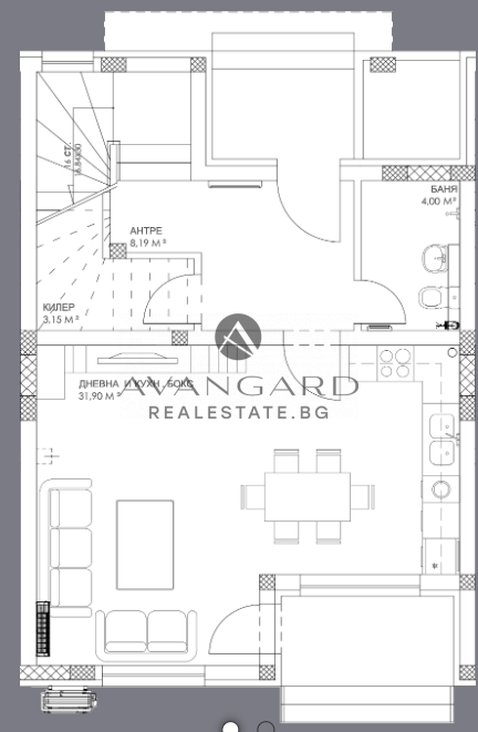 TWO-STOREY HOUSE WITH PARKING SPACE/BELOMORSKI