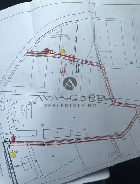 Industrial plot with a visa for construction to the Trakia AM !!!