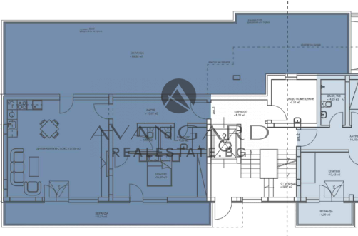 One -bedroom apartment in front of Act 14 / Komatevo
