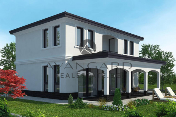 House with 500 sq.m. Yard