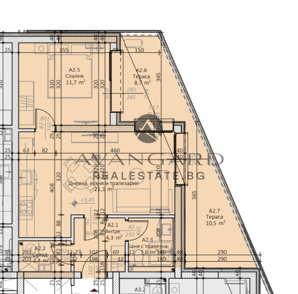 ЛУКСОЗНА ЖИЛИЩНА СГРАДА / МОЛ ПЛАЗА