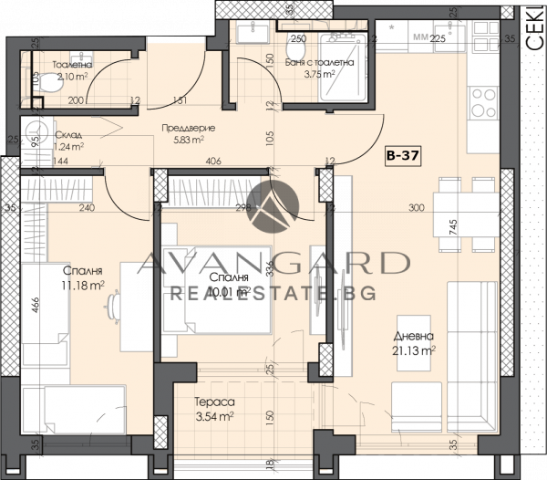 ТРИСТАЕН АПАРТАМЕНТ! ПРОМОЦИОНАЛНИ ЦЕНИ!