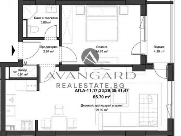 TWO-ROOM APARTMENT 1ST DISTRICT