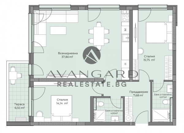 Threebedroom Apartment