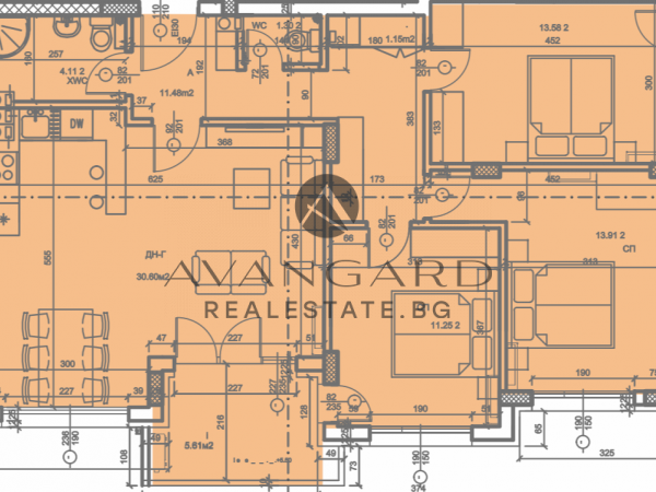 FOUR-ROOM APARTMENT! SMYRNENSKY!