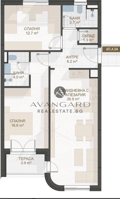 ТРИСТАЕН  апартамент в НОВА ЛУКСОЗНА СГРАДА/ Централна Гара