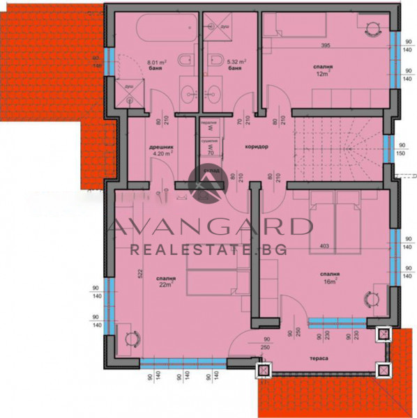 TWO-STOREY HOUSE WITH ACT 16 IN KOMATEVO!!!