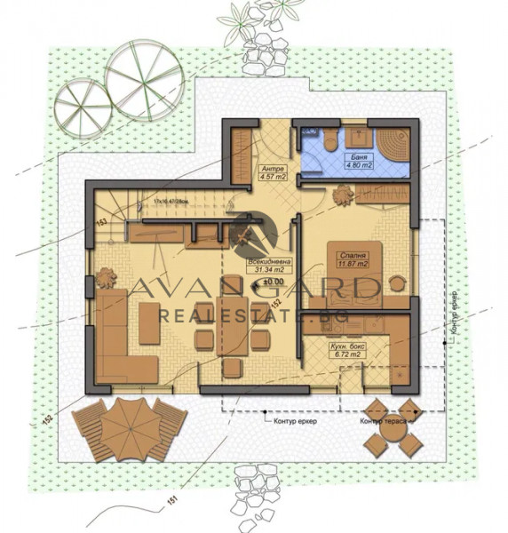FURNISHED HOUSE, YAGODOVO village