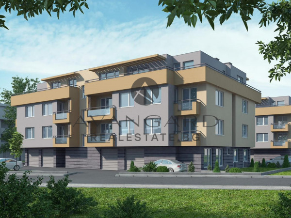 Three-room apartment with a yard