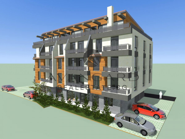 Two -bedroom apartment / small building / glory