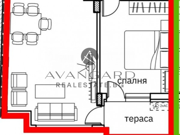 Four -bed