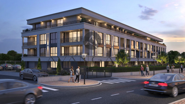 A two -bedroom apartment in a small building to a rowing base